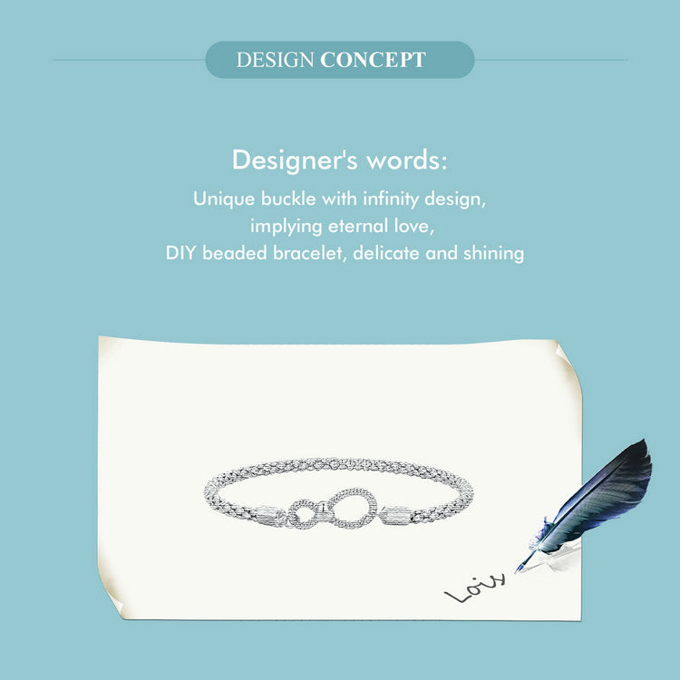 Infinity Symbol Basic Bracelet