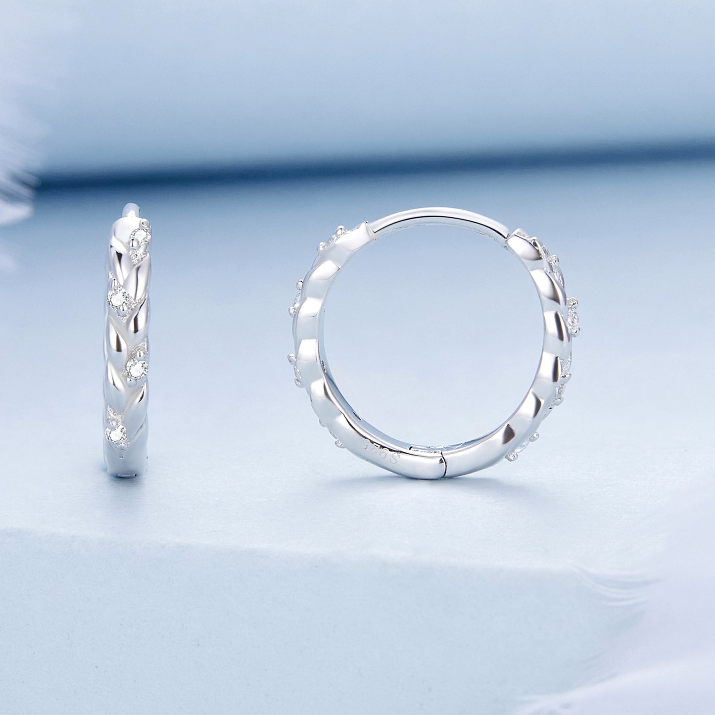 Wheat Clip Earrings