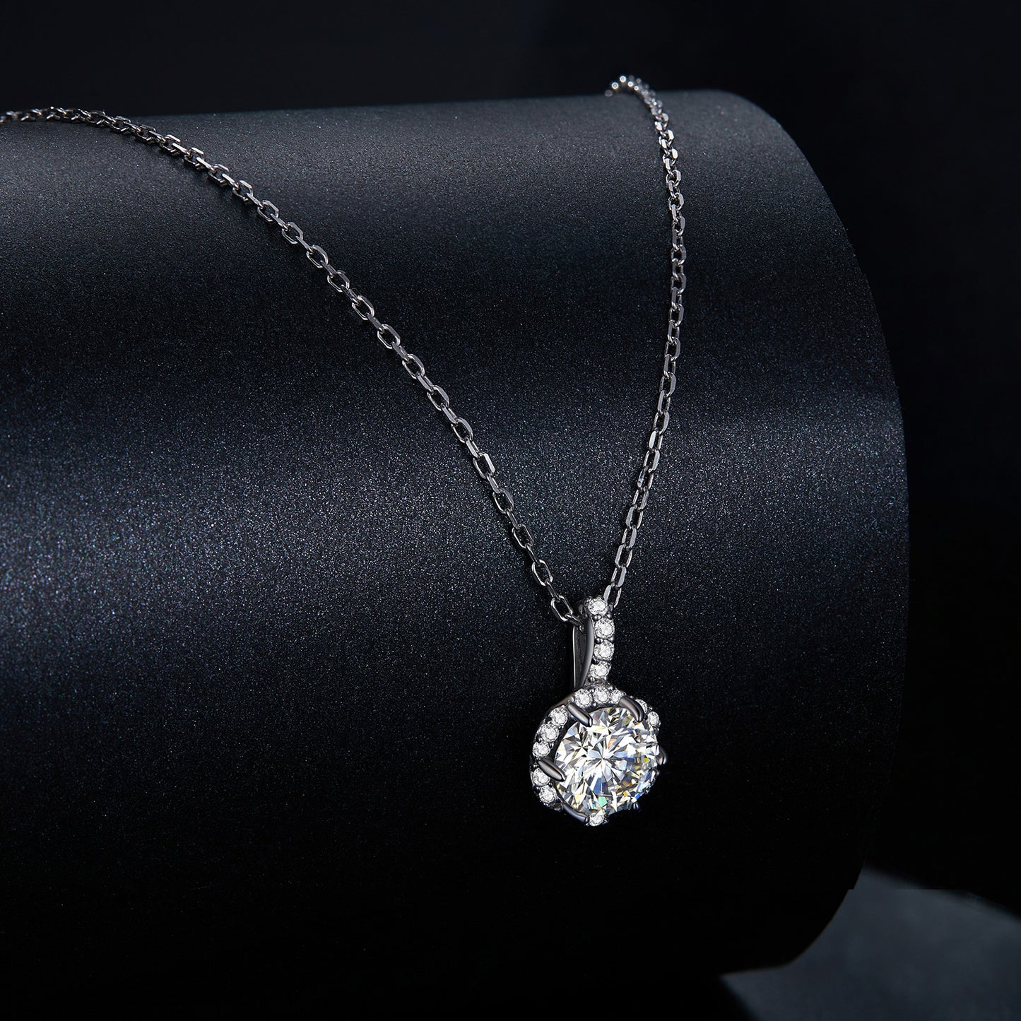 1ct Moissanite Necklace