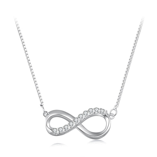 Moebius Strip Moissanite Necklace