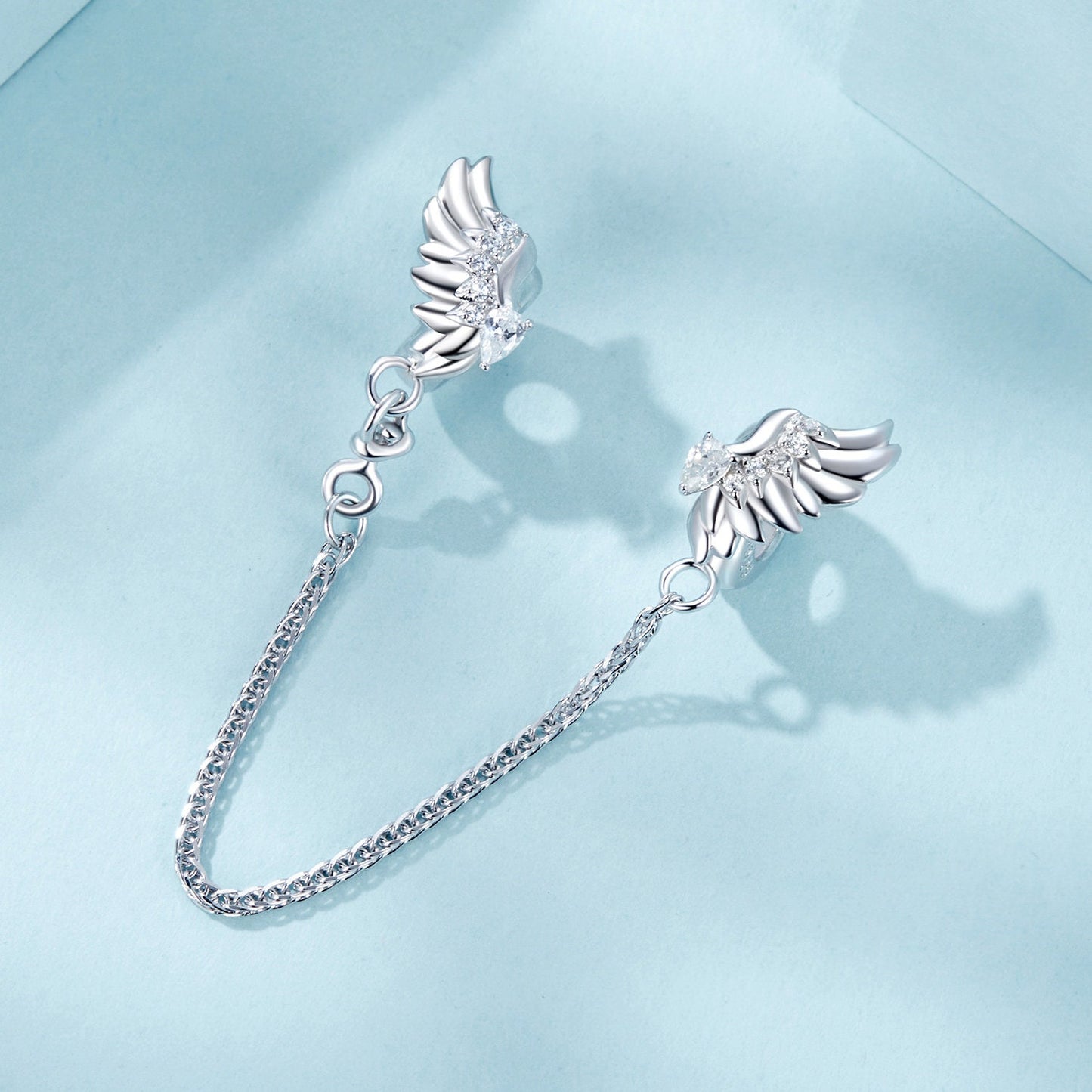 Wings Safety Chain Charm