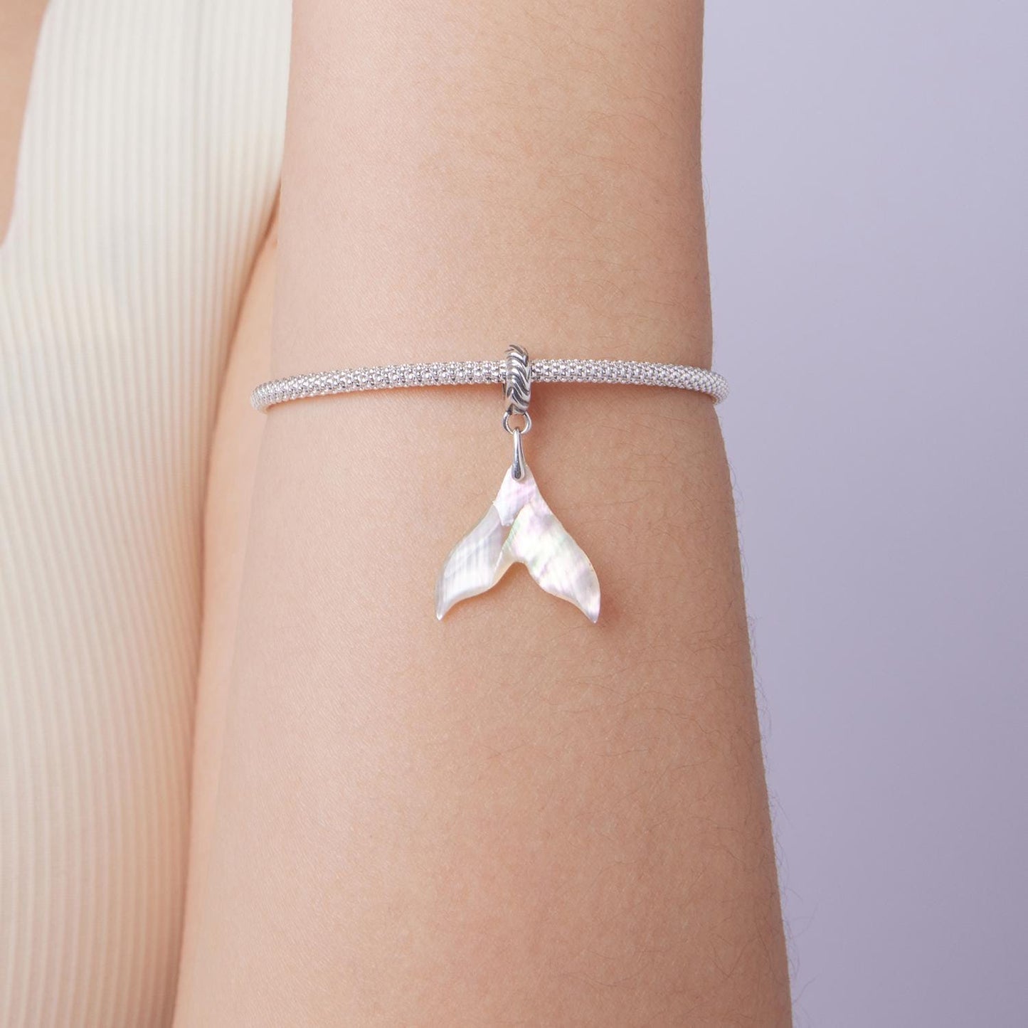 Dreamy Mermaid Tail Pendant Charm