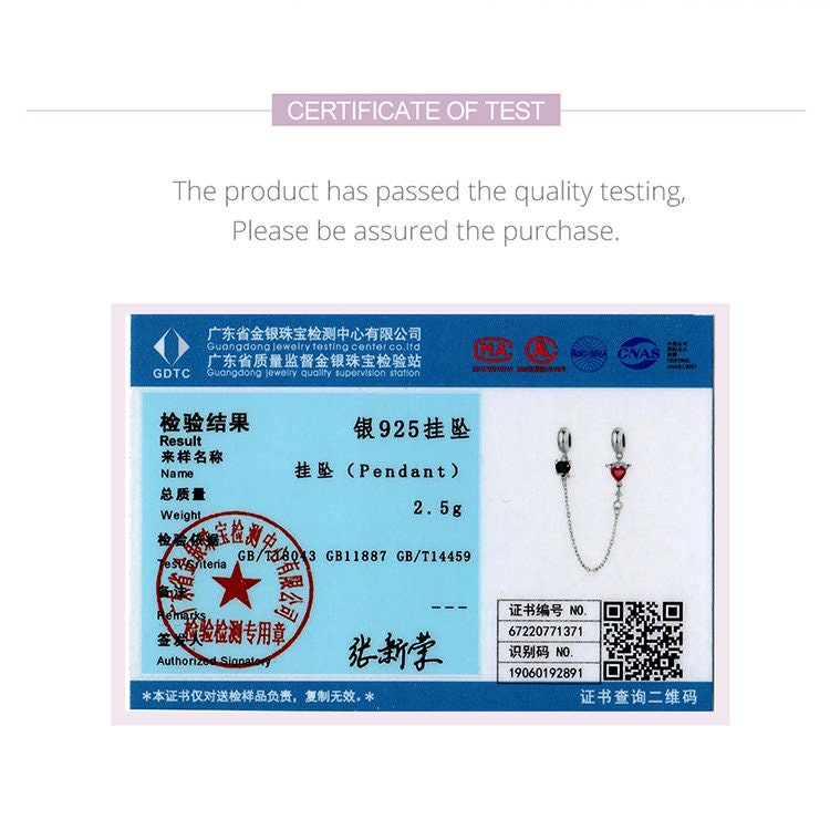 Angel and Demon-Silicone Safety Chain Charm