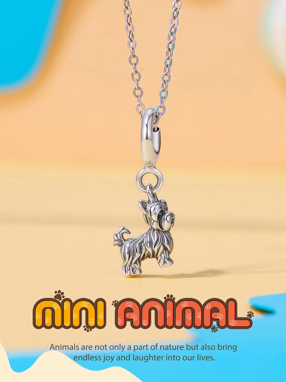 Yorkshire Terrier Locket Pendant Charm