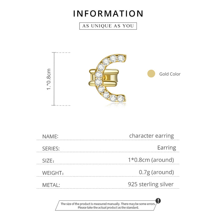 Symbol Stud Earrings