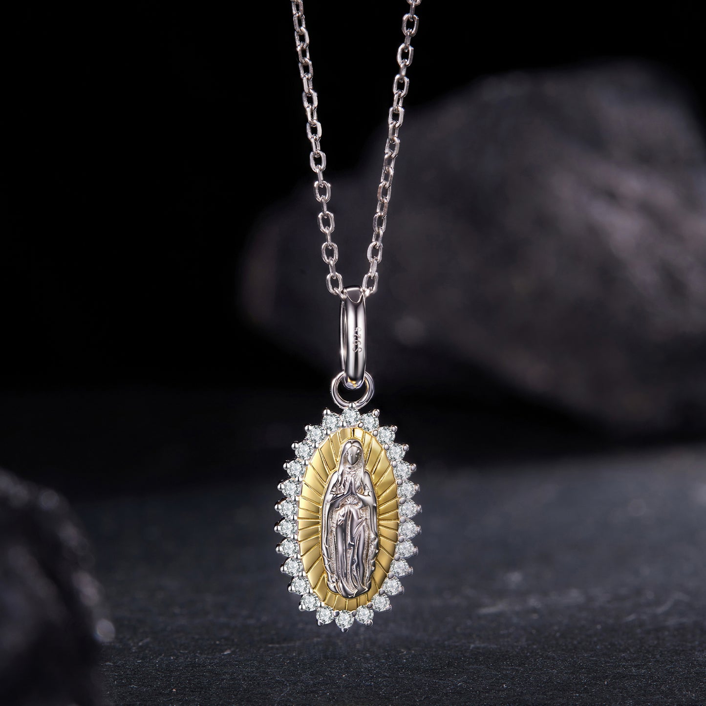 Virgin Mary Pendant Charm