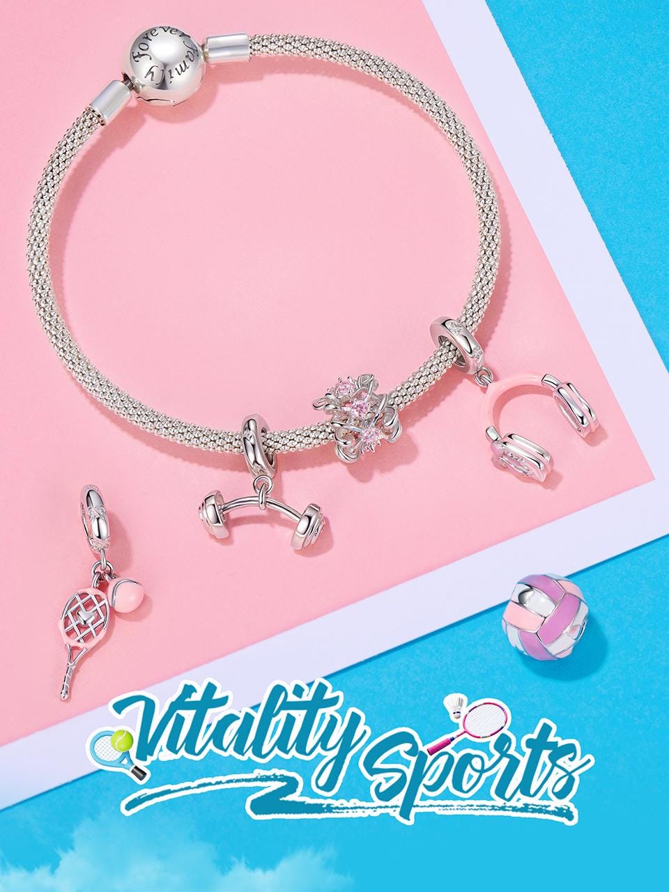 Volleyball Charm