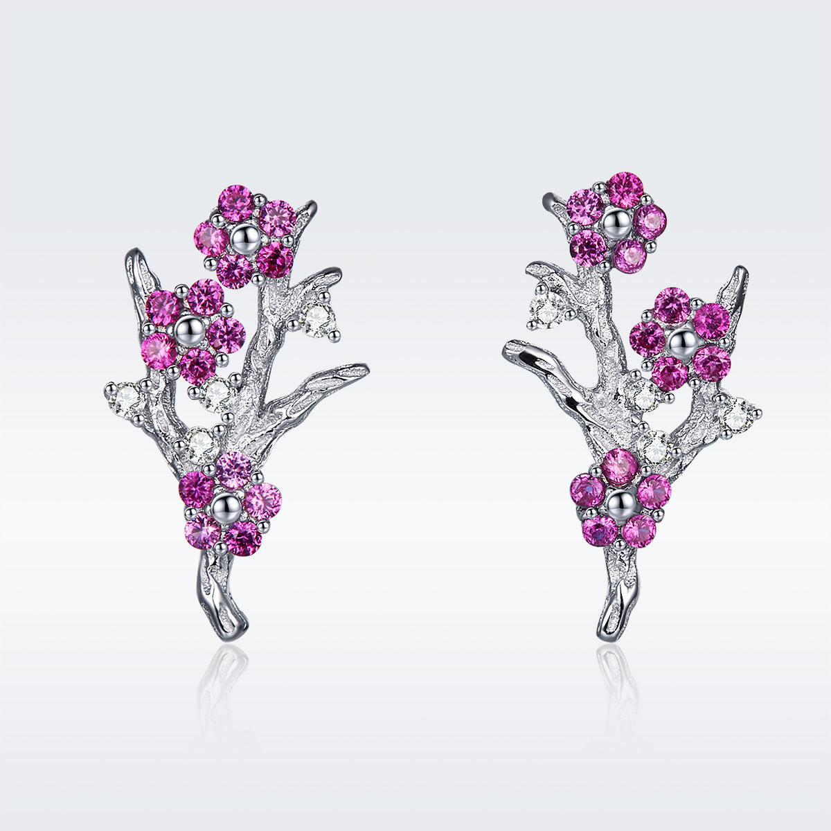 Plum Blossom Earrings