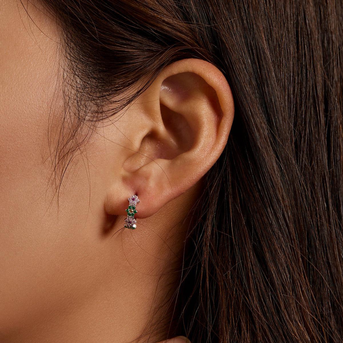 Elegant Floral Earrings