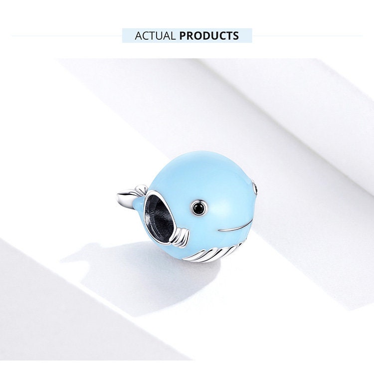Blue Whale Charm
