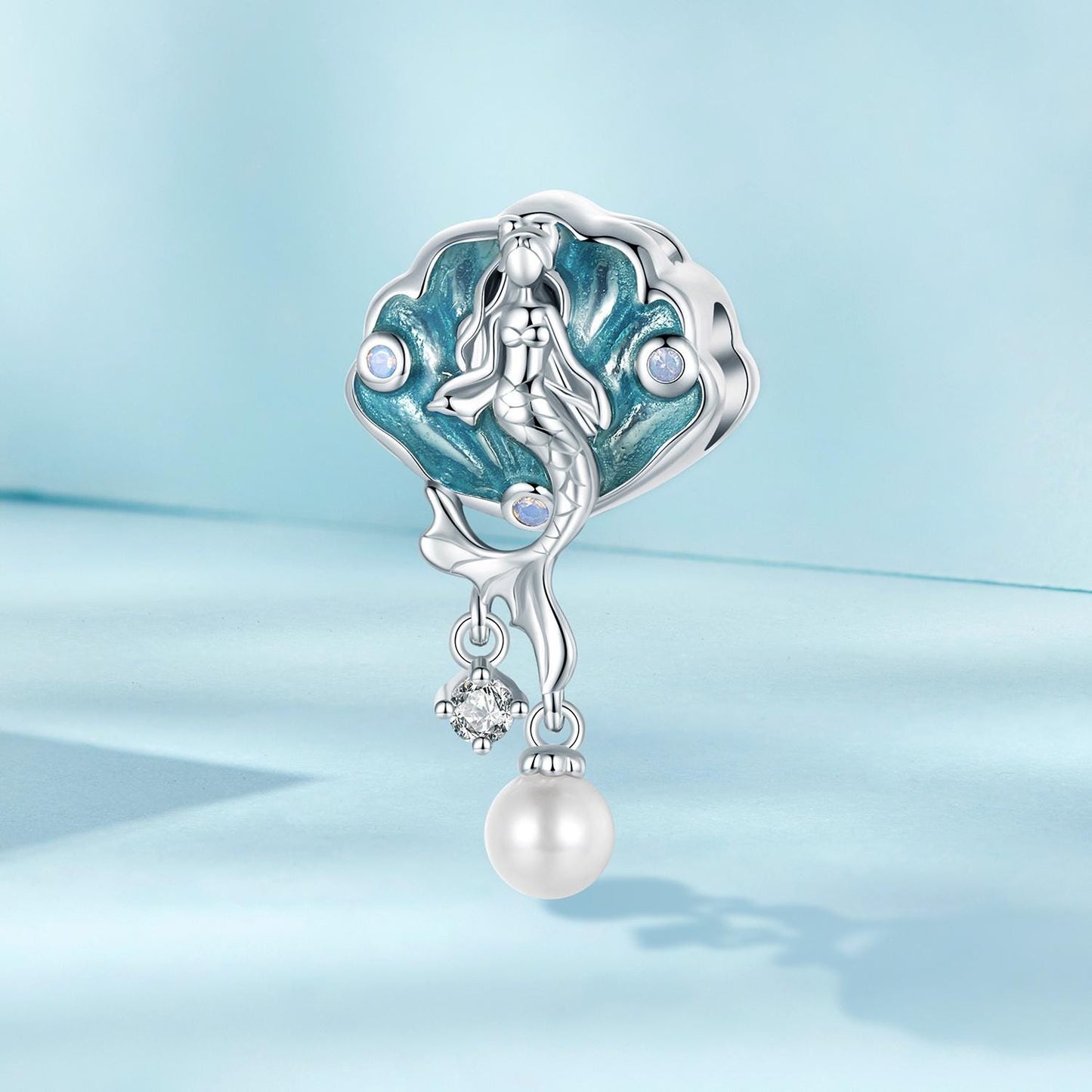 Shell Mermaid Charm