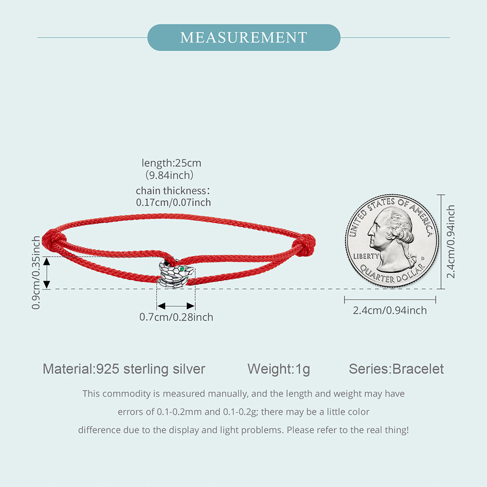 Mystical Serpent Cord Bracelet