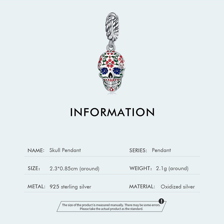 Skull Pendant Charm