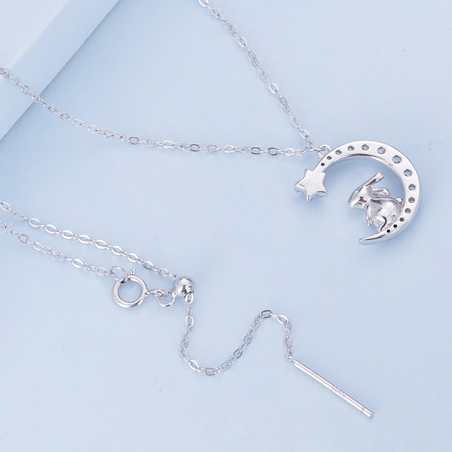 Moon Rabbit Necklace