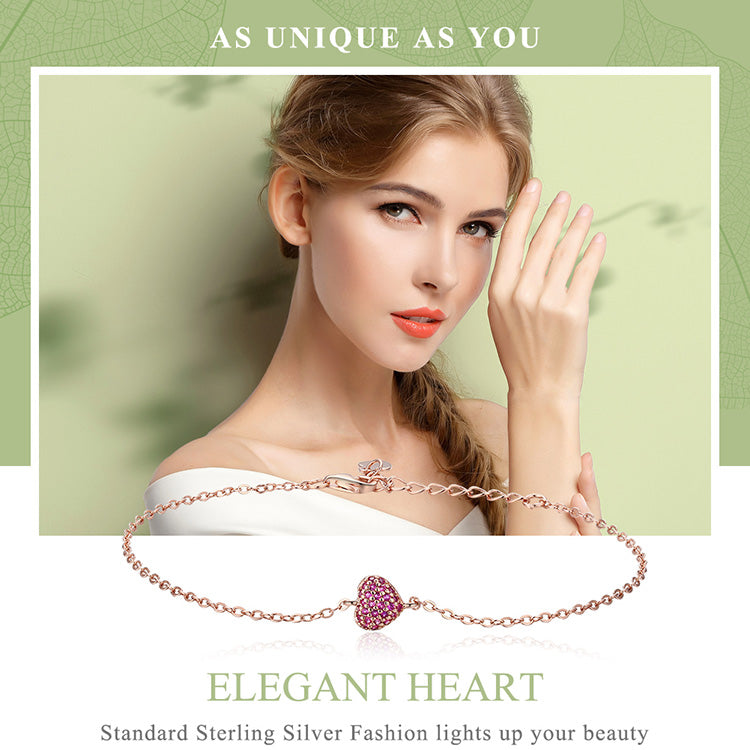 Graceful Heart Bracelet