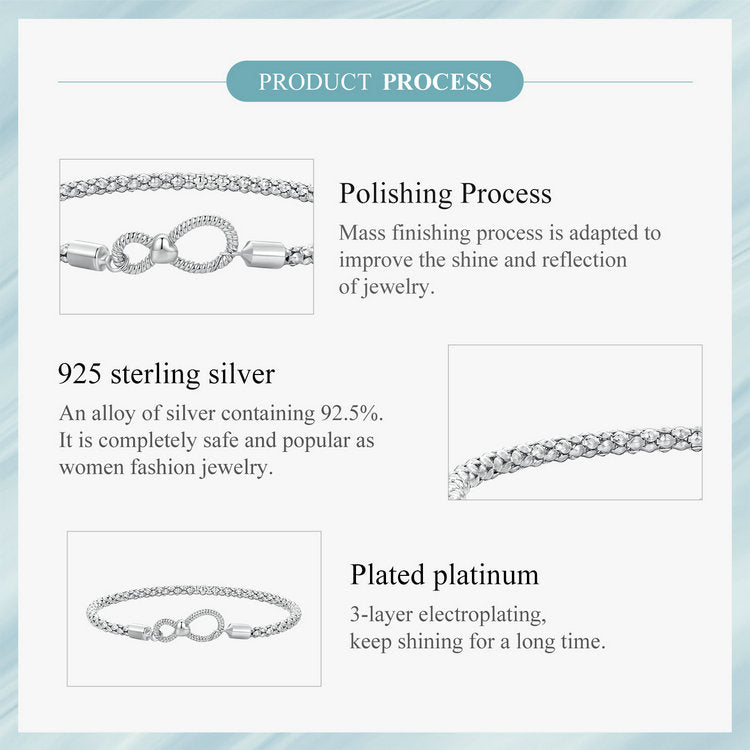 Infinity Symbol Basic Bracelet