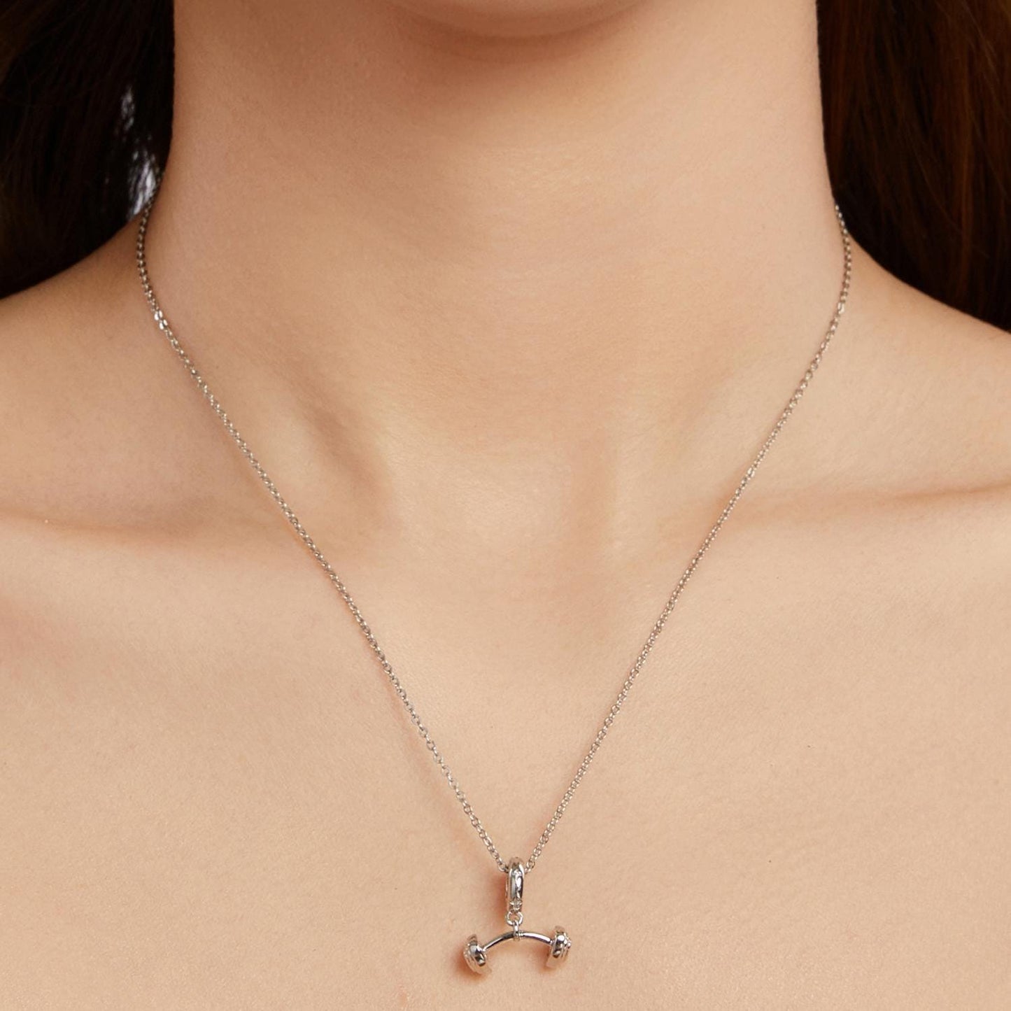 Barbell Pendant Charm
