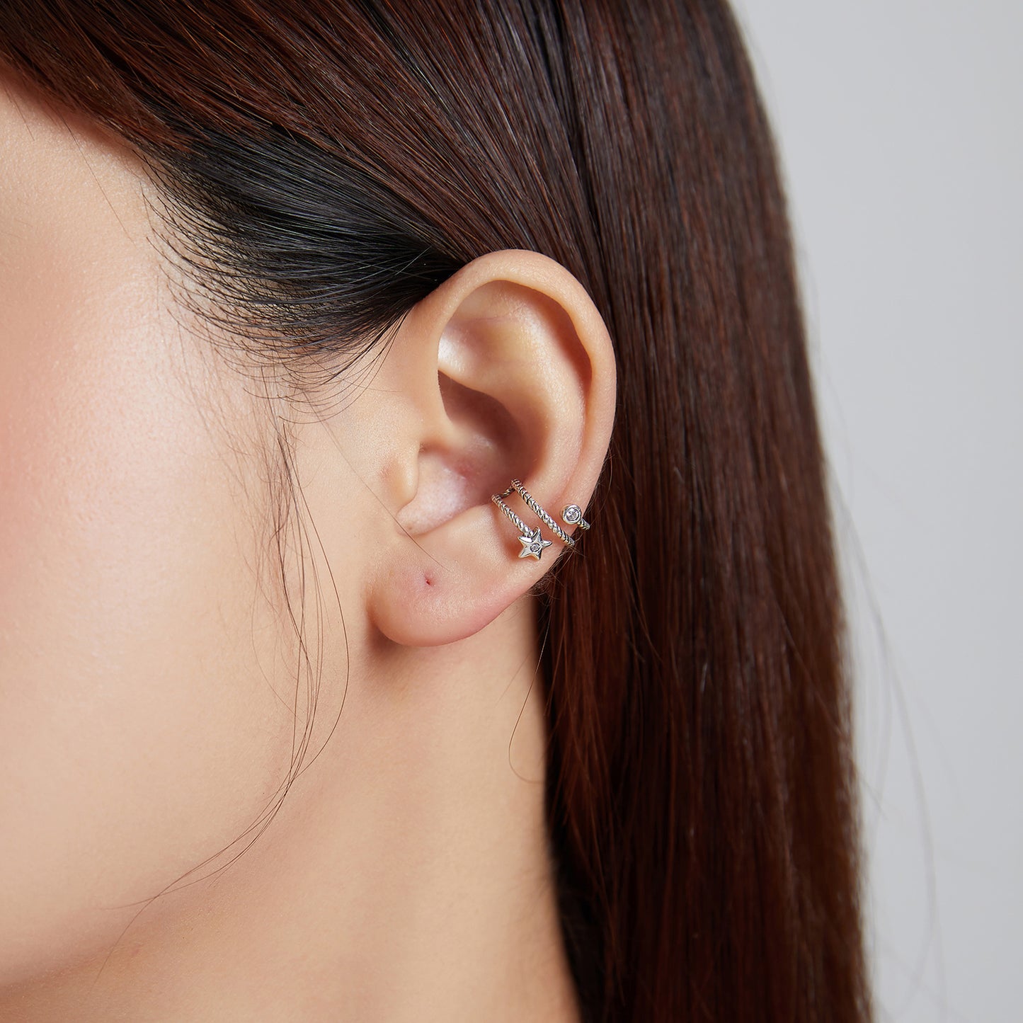 Star Clip Earrings