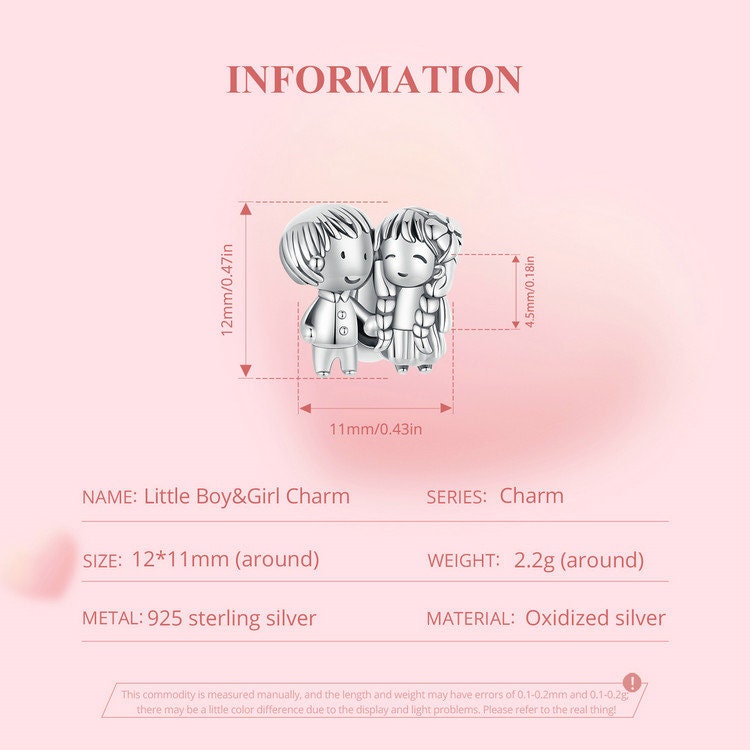 Little Boy & Girl Charm