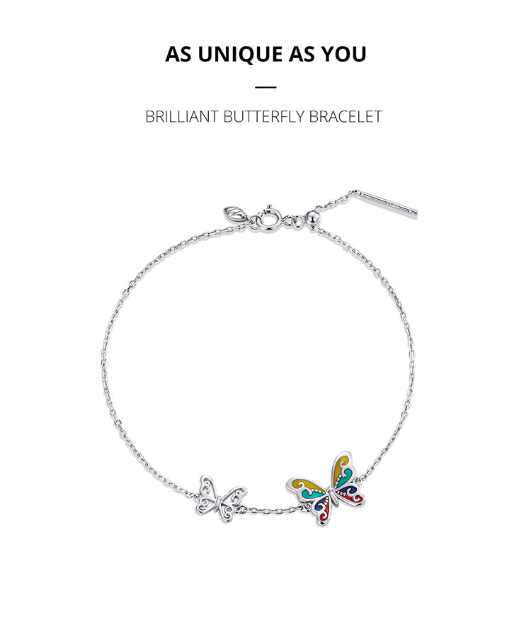 Radiant Butterfly Bracelet