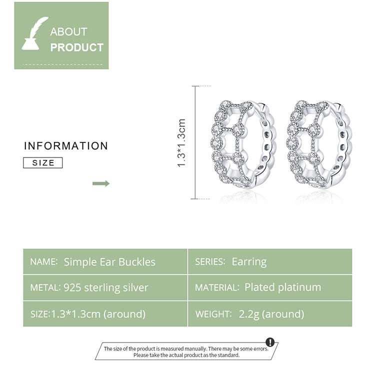 Minimalist Double-Layer Clip-On Earrings