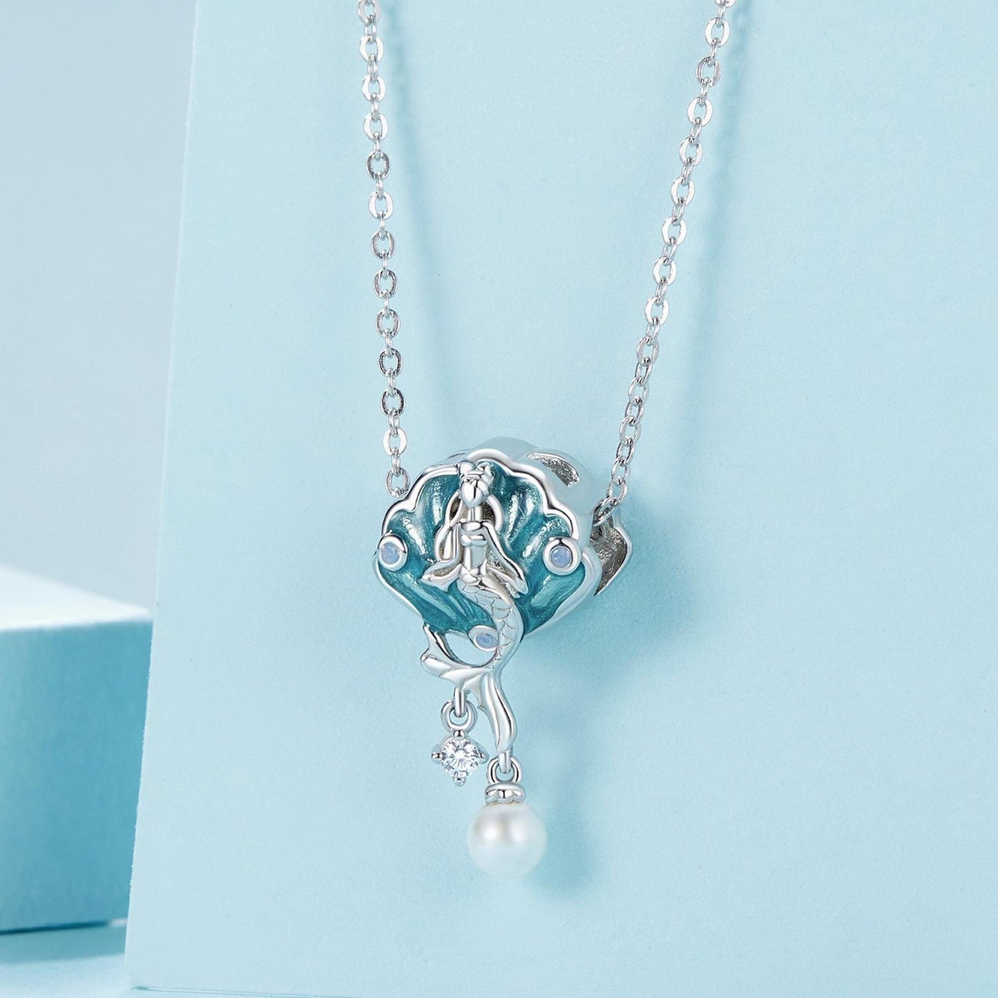 Shell Mermaid Charm