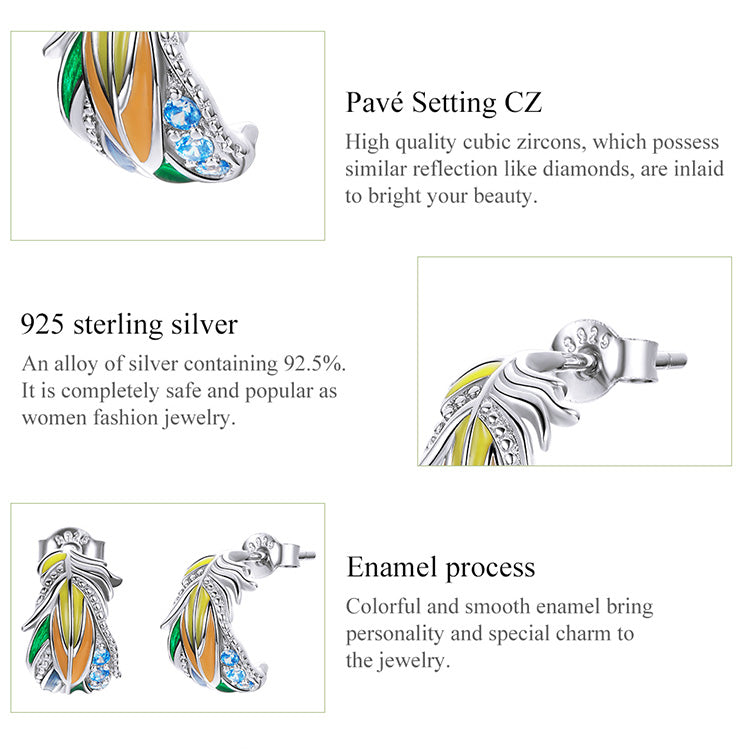 Feather Earrings