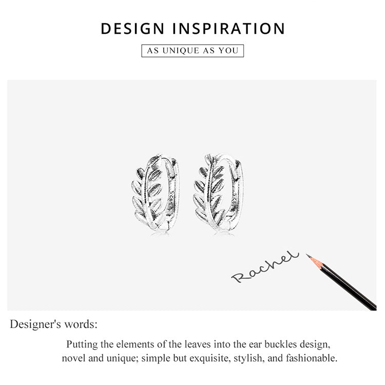 Leaf Clip Earrings