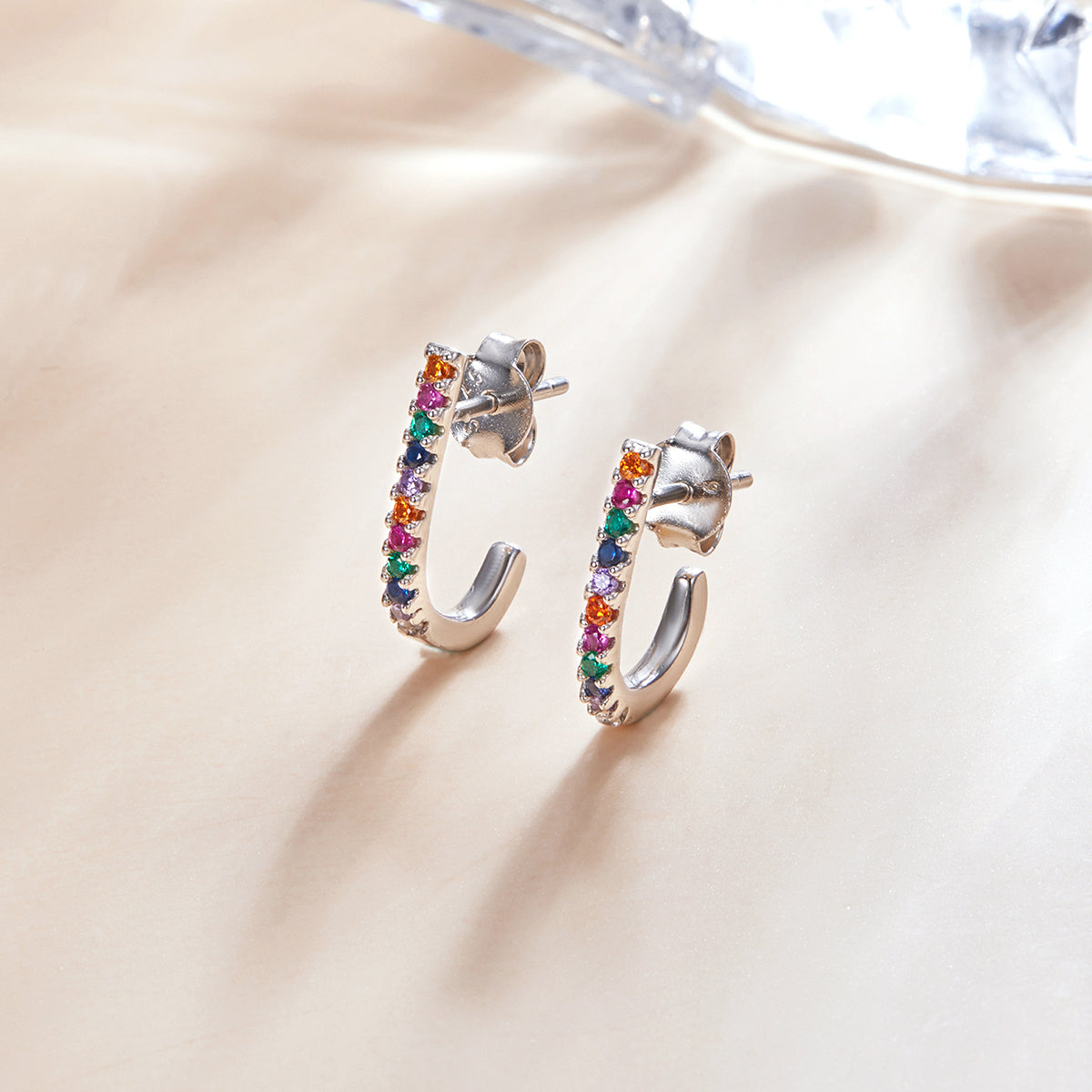 Holiday Cane Earrings