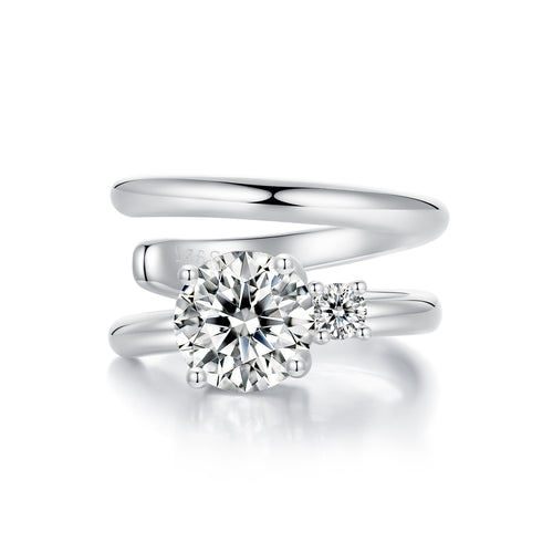Double-Layer Moissanite Ear Cuffs
