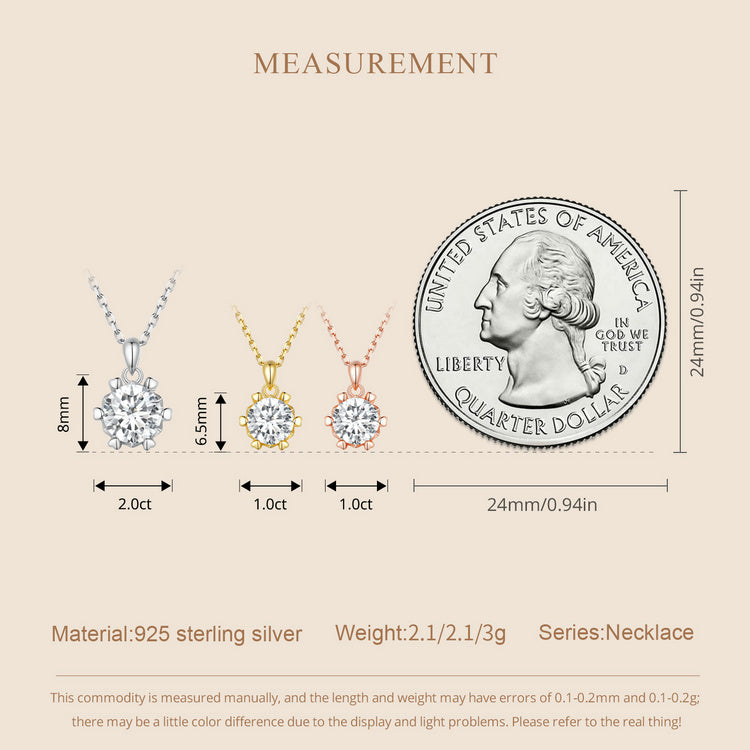 Luxurious Moissanite Necklace