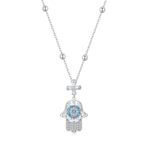 Hamsa Hand Charm Necklace