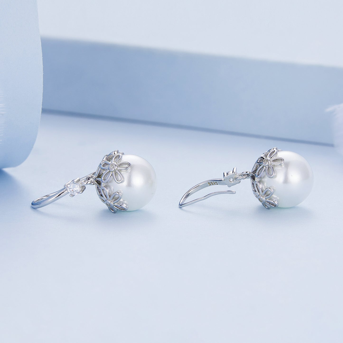 Pearl Hook Earrings