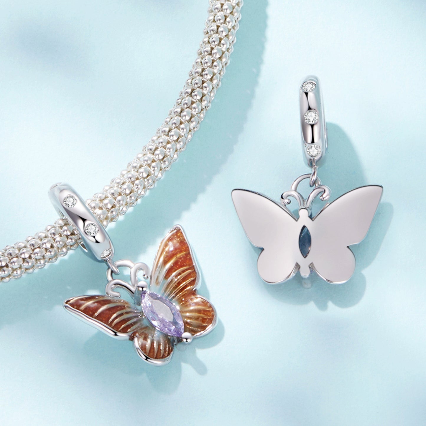 Butterfly Pendant Charm