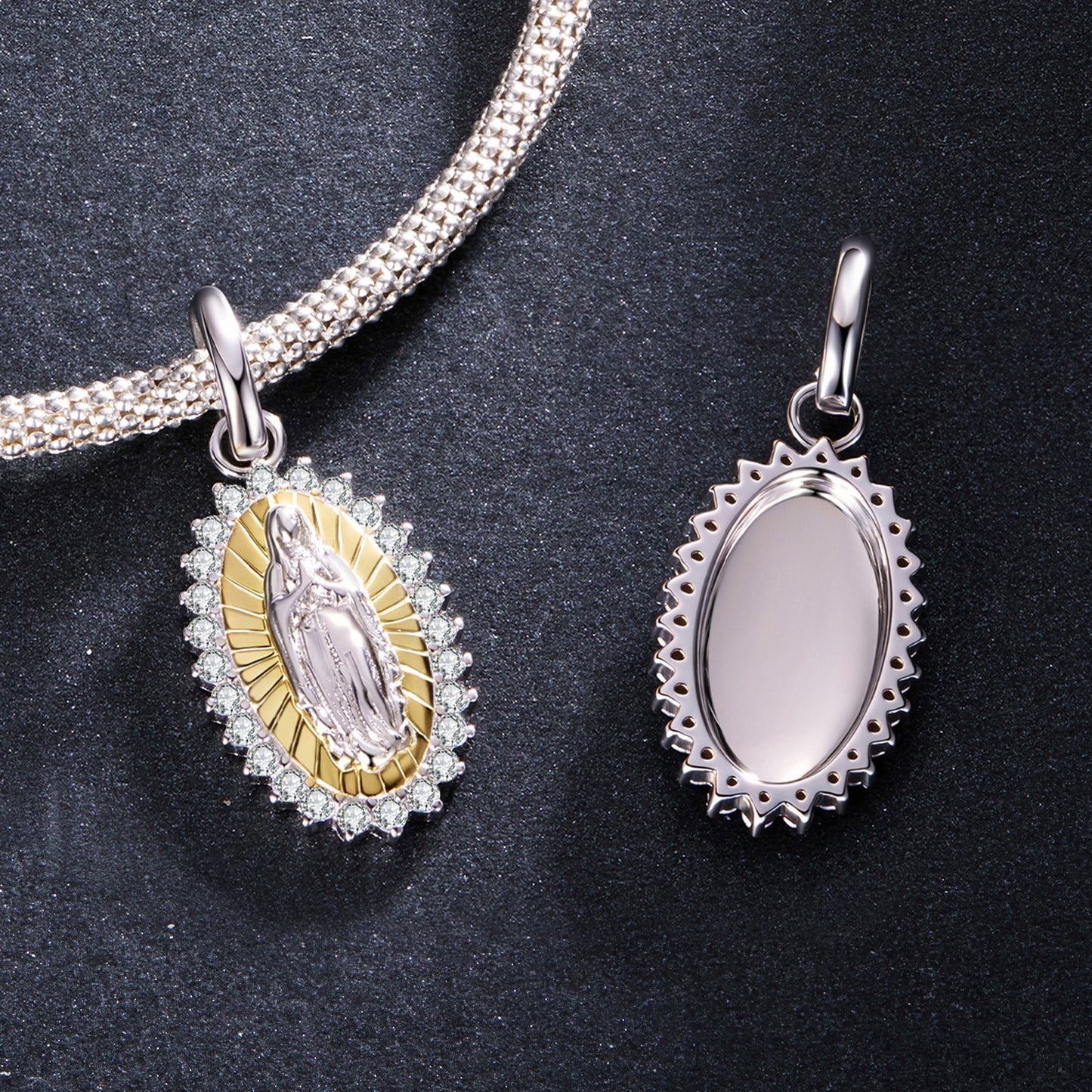 Virgin Mary Pendant Charm