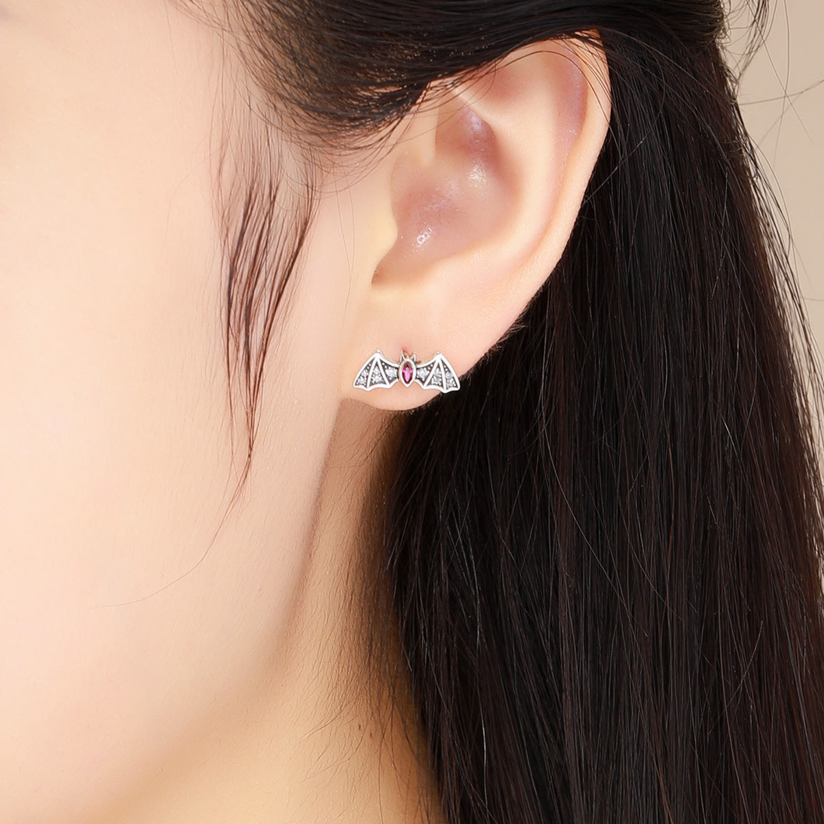 Mysterious Bat Earrings
