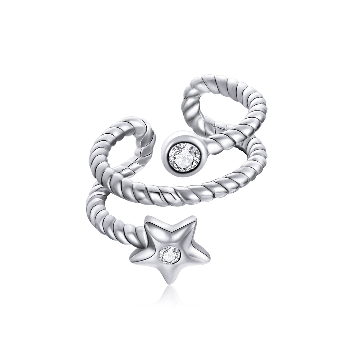 Star Clip Earrings