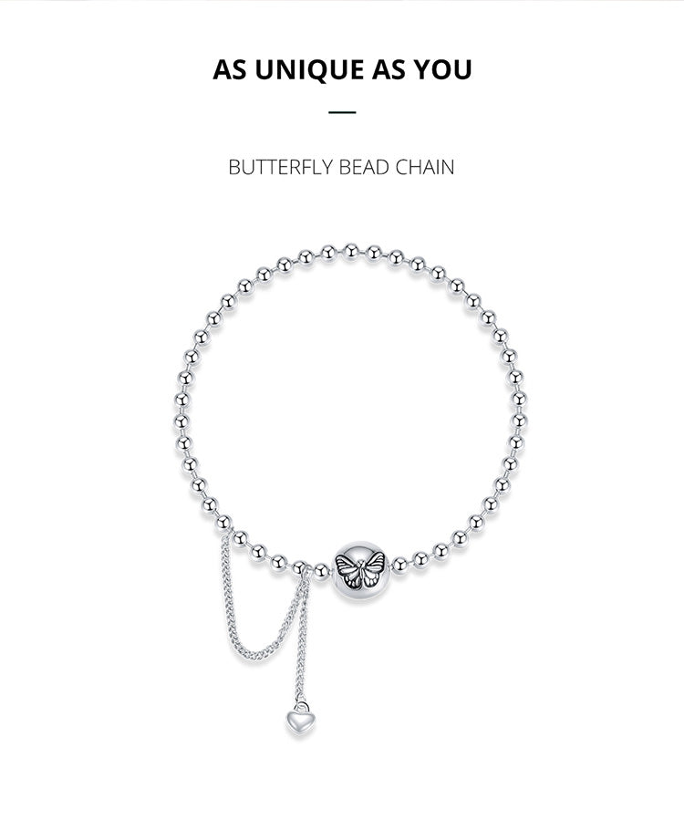 Butterfly Bead Bracelet