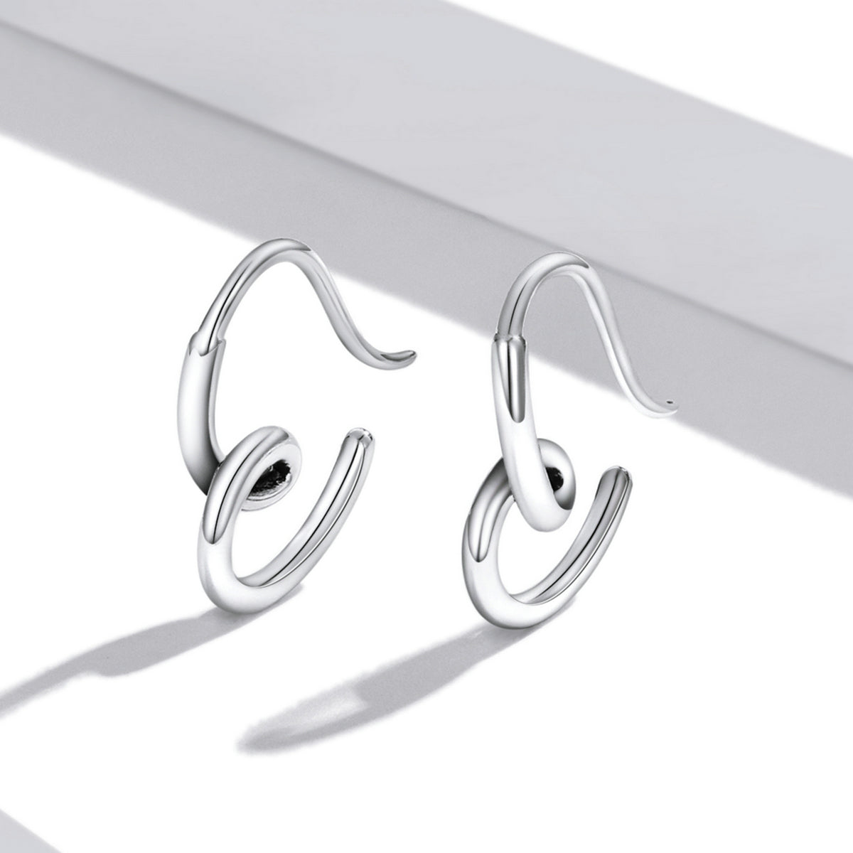 Minimalist Heart Stud Earrings