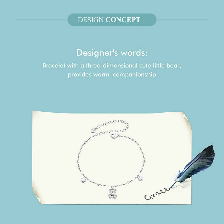 Compact Bear Bracelet