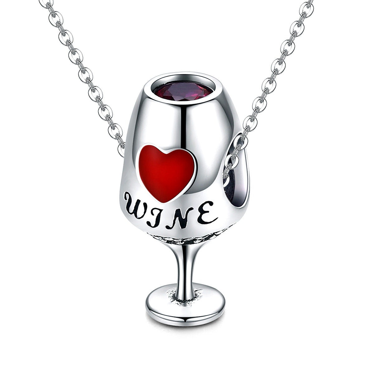 Wine Glass Charm