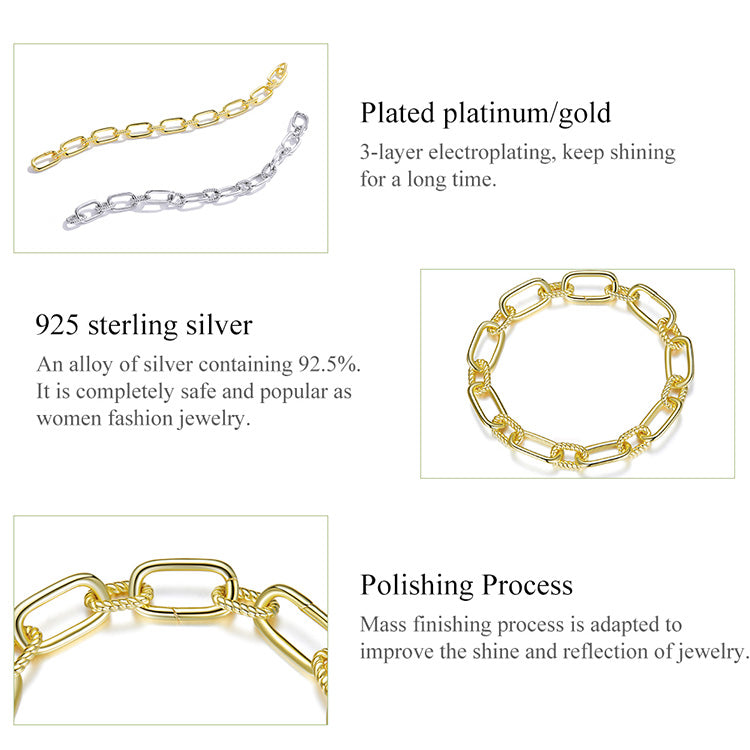 Paperclip Love Bracelet