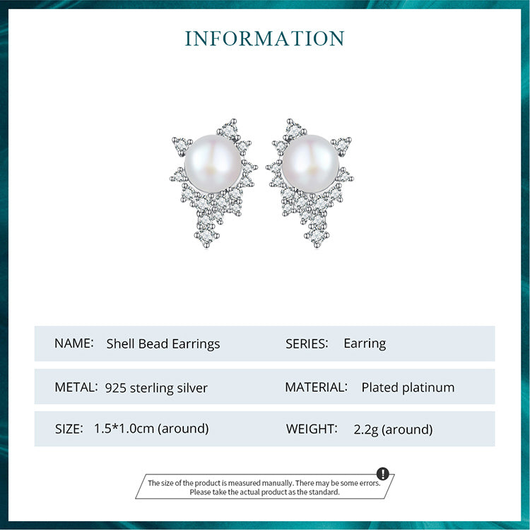 Freshwater Pearl Stud Earrings