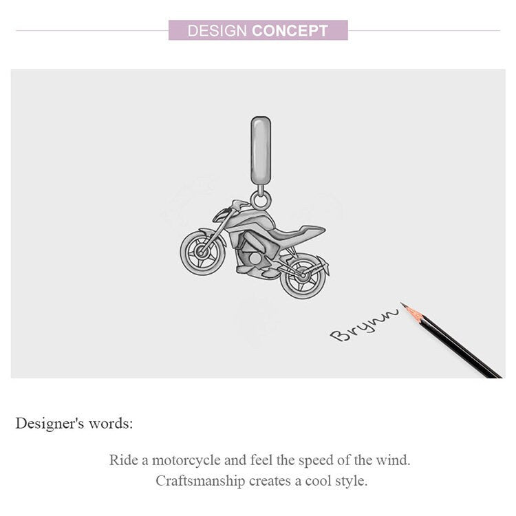 Motorcycle Charm