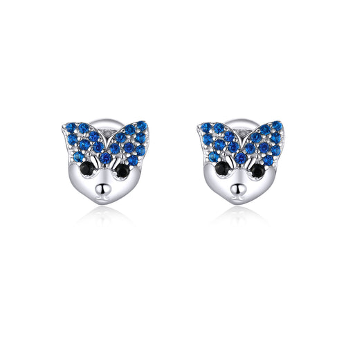 Husky Stud Earrings