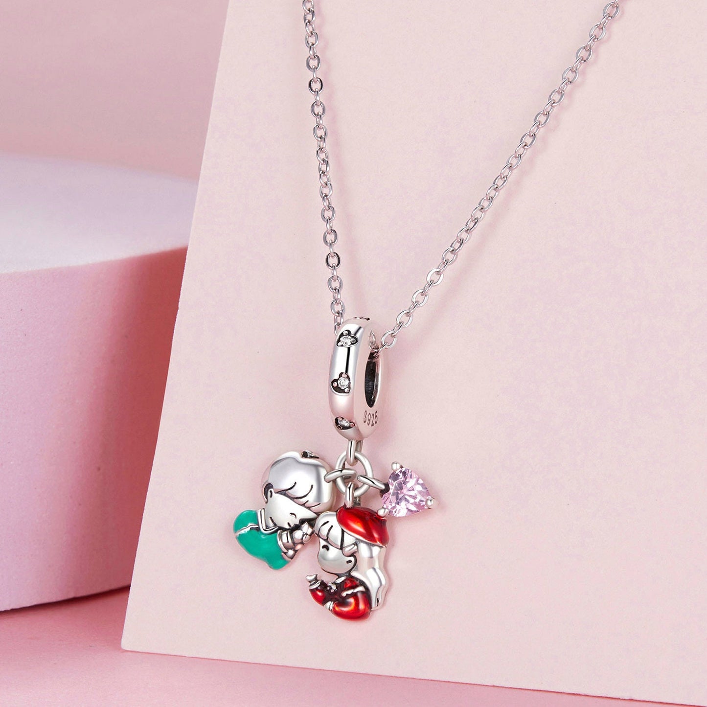 Little Boy & Girl Pendant Charm