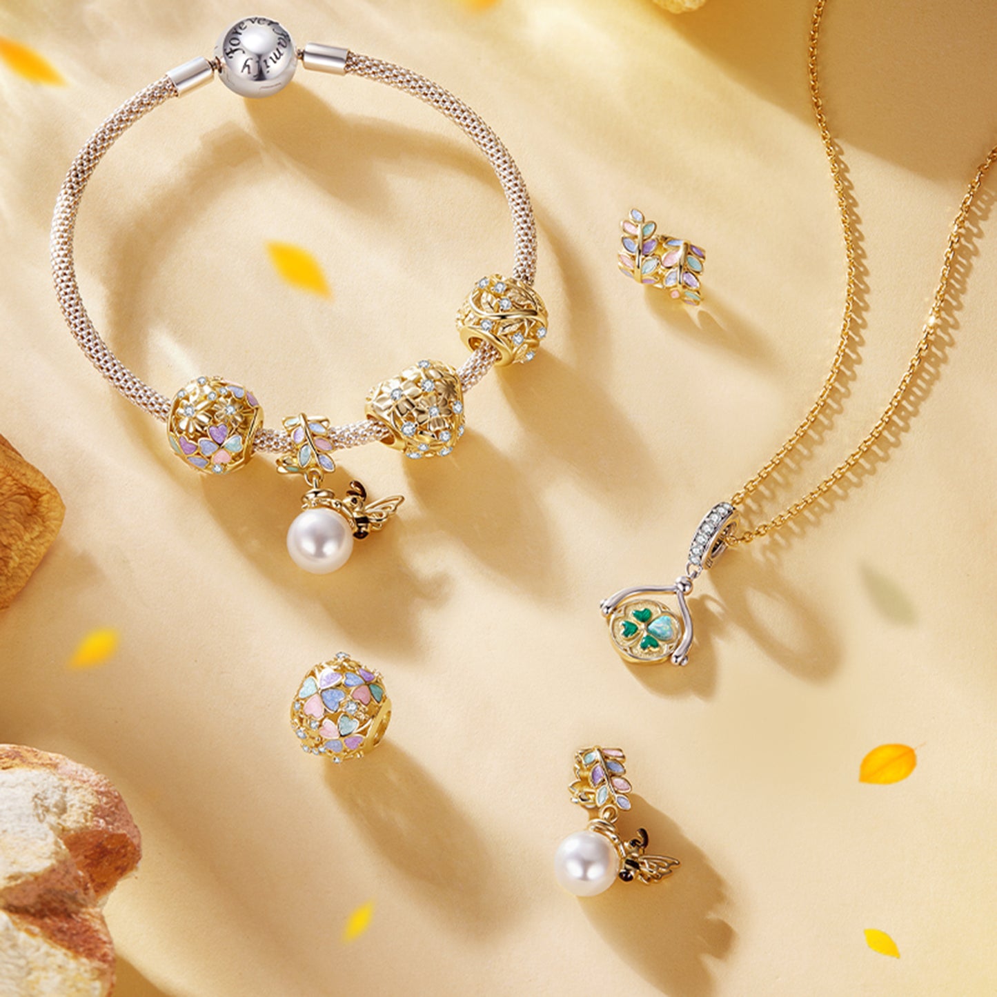 Autumn Leaves Charm