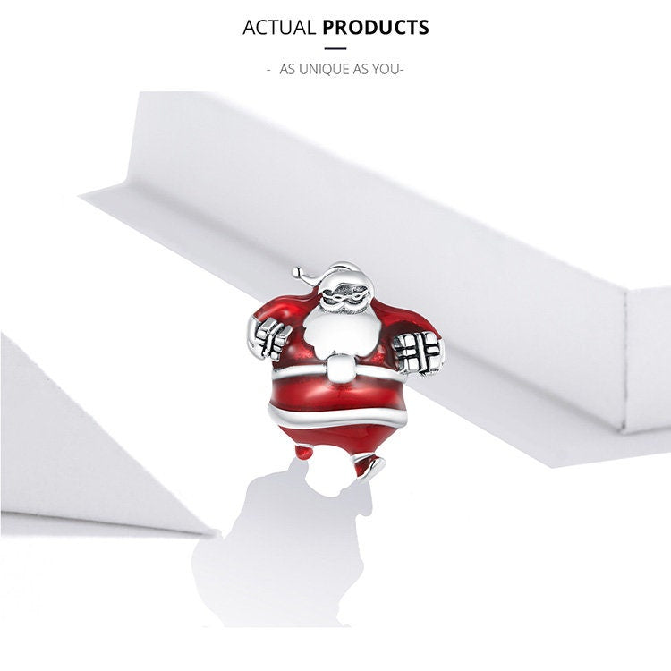 Christmas Theme Santa Claus Charm