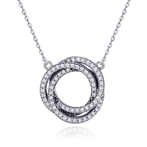 Minimalist Chic Sterling Silver Necklace