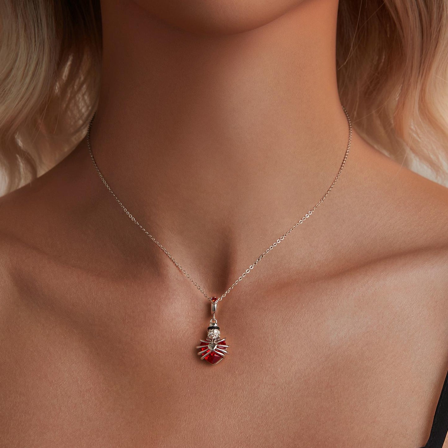 Red Heart Pendant Charm